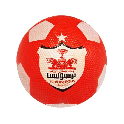 توپ فوتبال لاستیکی بتا طرح پرسپولیس کد TOP99