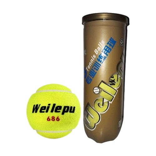 توپ تنیس مدل weilepu بسته 3 عددی کد TTN50