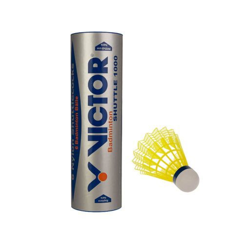 توپ بدمینتون حرفه ای ویکتور بسته 6 عددی کد TBD10