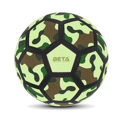 توپ فوتبال لاستیکی طرح ارتشی سایز 4-1