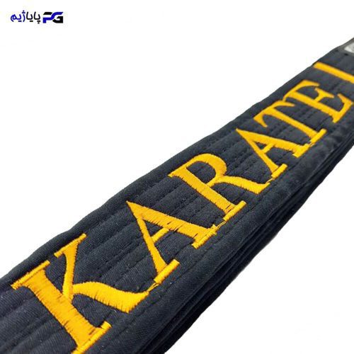 کمربند کاراته مشکی کد KMR60