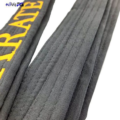 کمربند کاراته مشکی کد KMR60