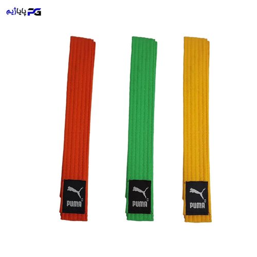 کمربند رزمی مدل نیمه استخوانی کد KMR50