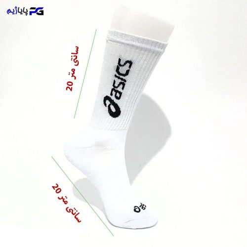 جوراب ورزشی نیم ساق طرح اسیکس (asics)