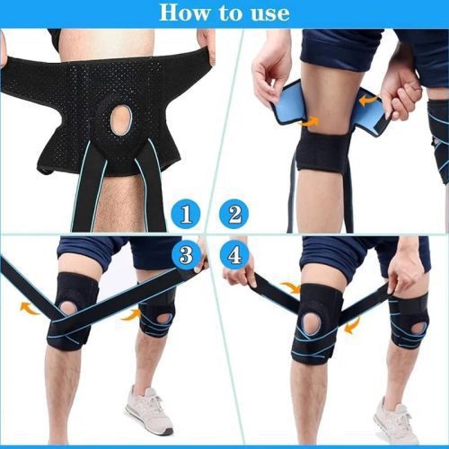 زانوبند طبی آتل دار MAILIKA کد ZAN50 - Image 4