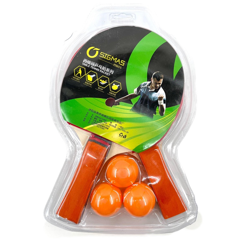 راکت سبک پینگ پنگ کودکانه چوبی