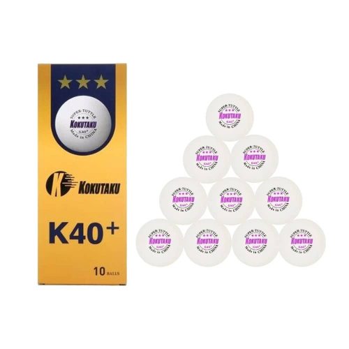 توپ پینگ پنگ مدل k40 بسته 10 عددی کد TPN70
