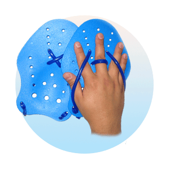 کفی شنا دست